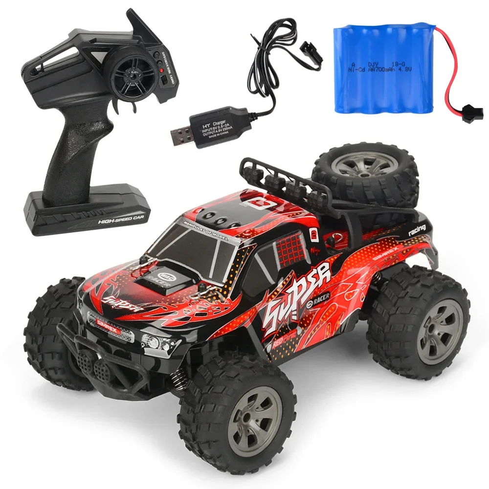 

cool stuff: 20km/h high-speed 1:18 4x4 rc car,2.4G remote control car,4-channel off-road rc drift car,electric car for kids toys