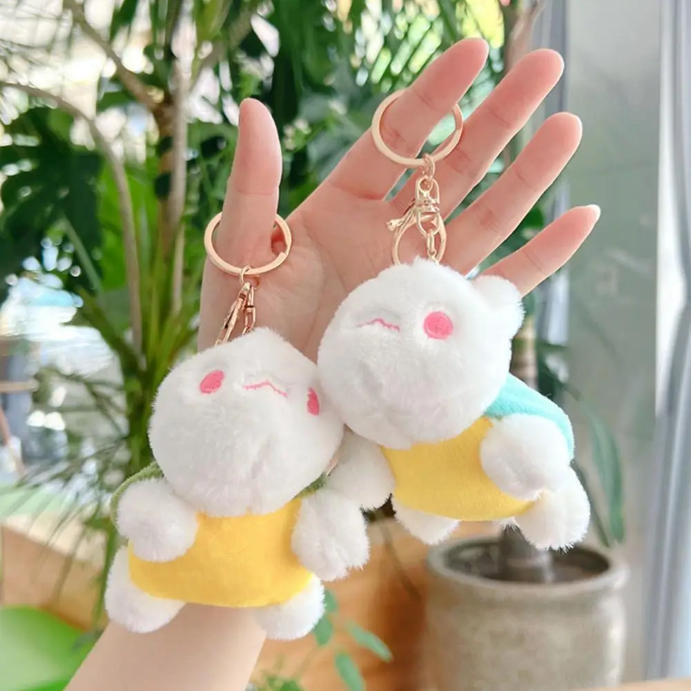 Mini Sea Creatures Turtle Keychain Plush Toy Adorable Soft Touch with Key Ring Hangable Keychain Decoration Plush Toys