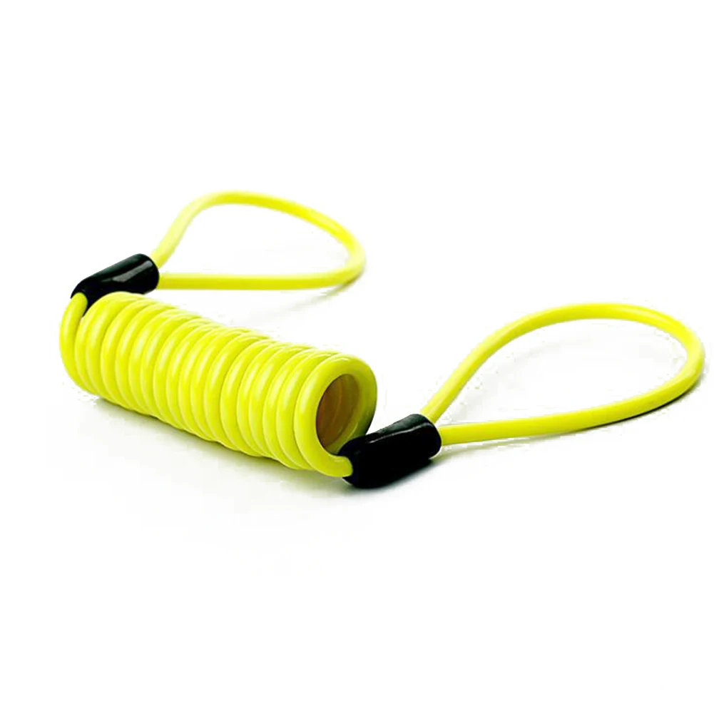 120cm Security Anti-theft Motorcycle Motorcycle Wheel Disc Brake Alarm Lock Luggage And Reminder Spring Cable Motorcycle Lock