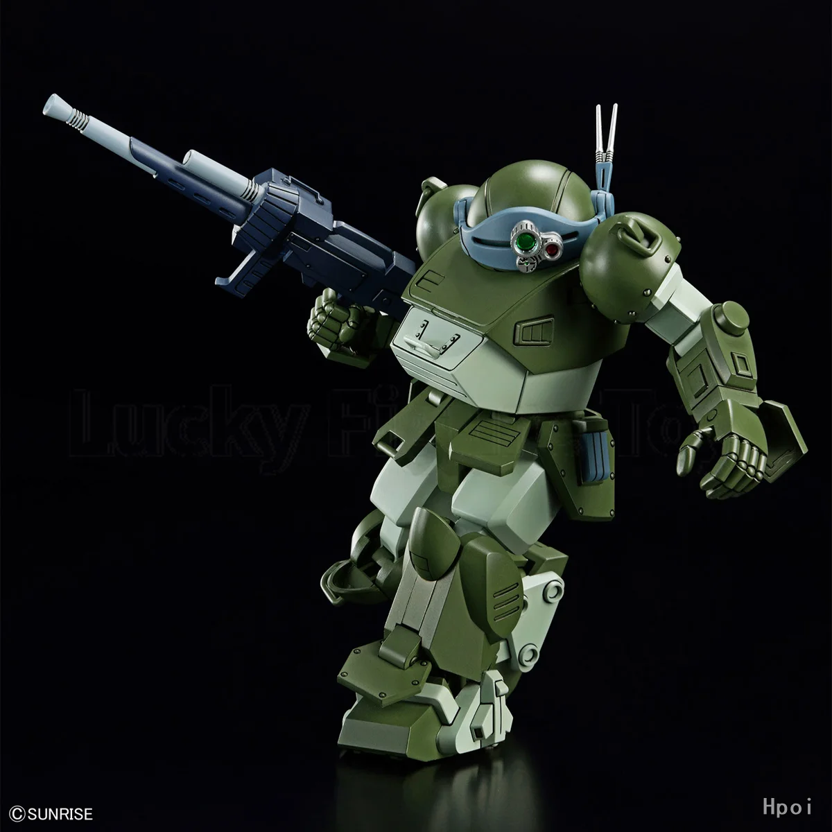 BANDAI HG Armored Trooper Votoms ATM-09-ST SCOPEDOG Mecha-gemonteerd actiefiguurmodel speelgoed op voorraad