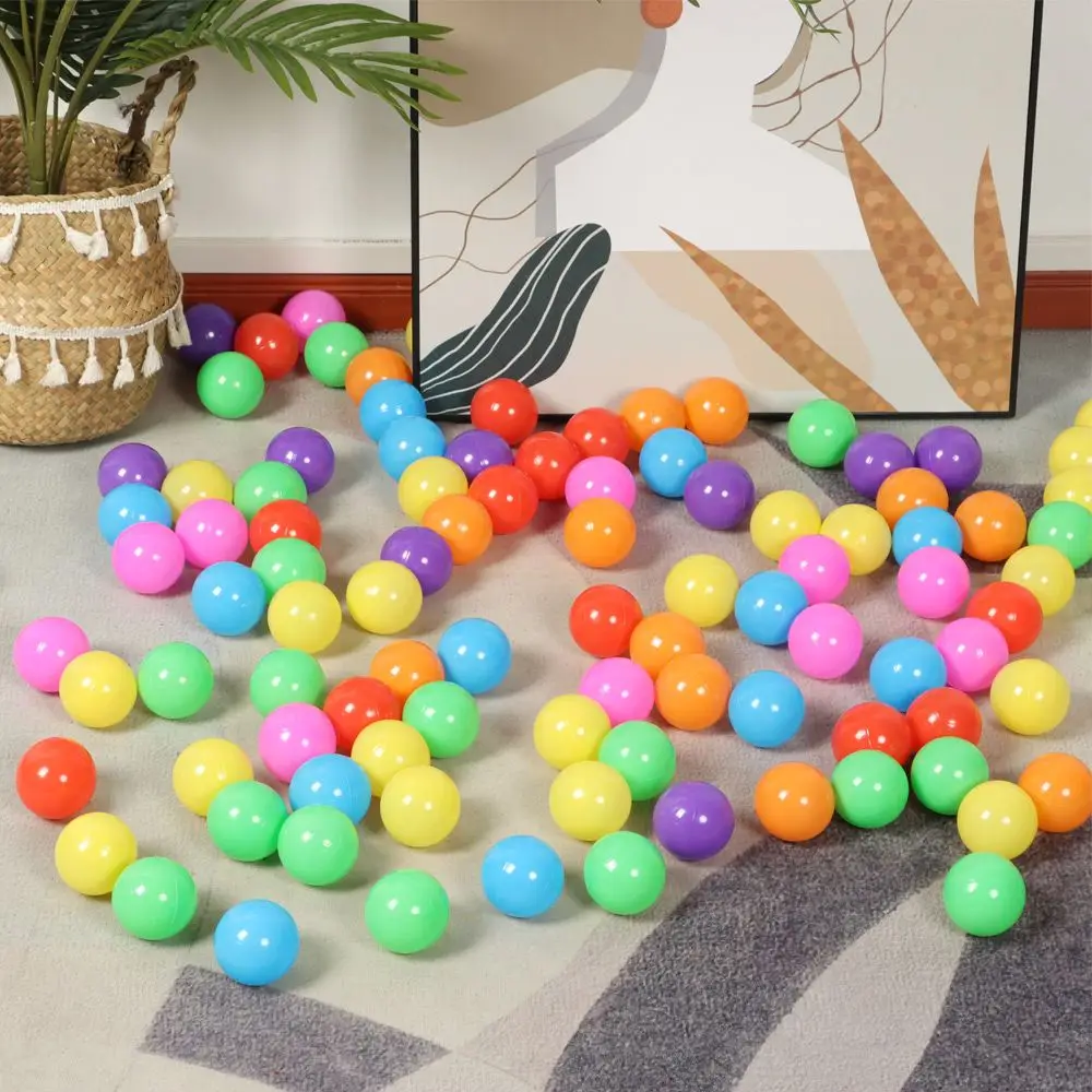100 sztuk ekologiczne plastikowe zabawki dla dzieci dla dzieci dom odkryty basen wodny piłka sportowa fala oceaniczna piłka balony powietrzne