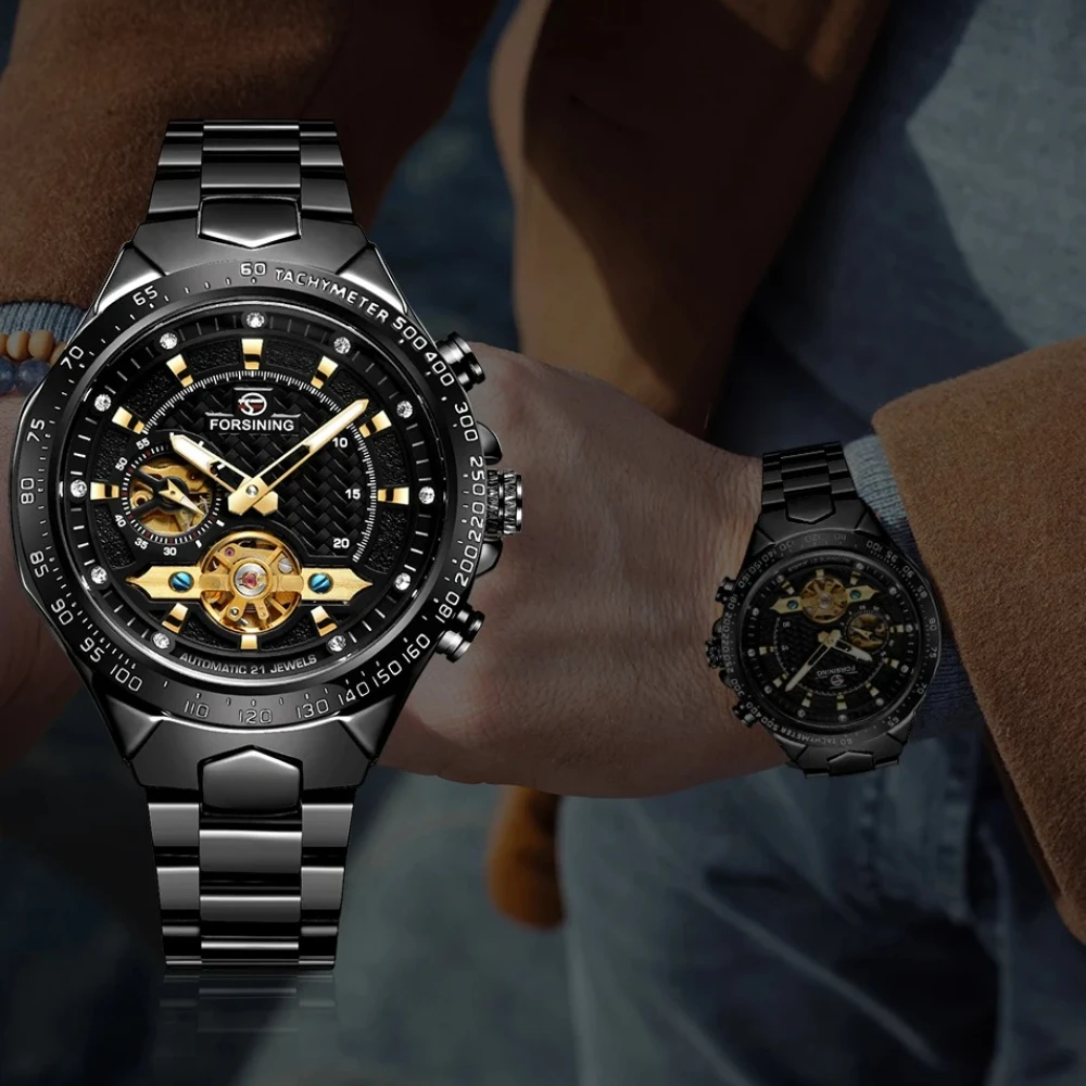 

Мужские часы с турбийоном, лучший бренд, роскошные часы с большим циферблатом, механические часы с умным ремешком для мужчин, деловые наручные часы, хороший подарок