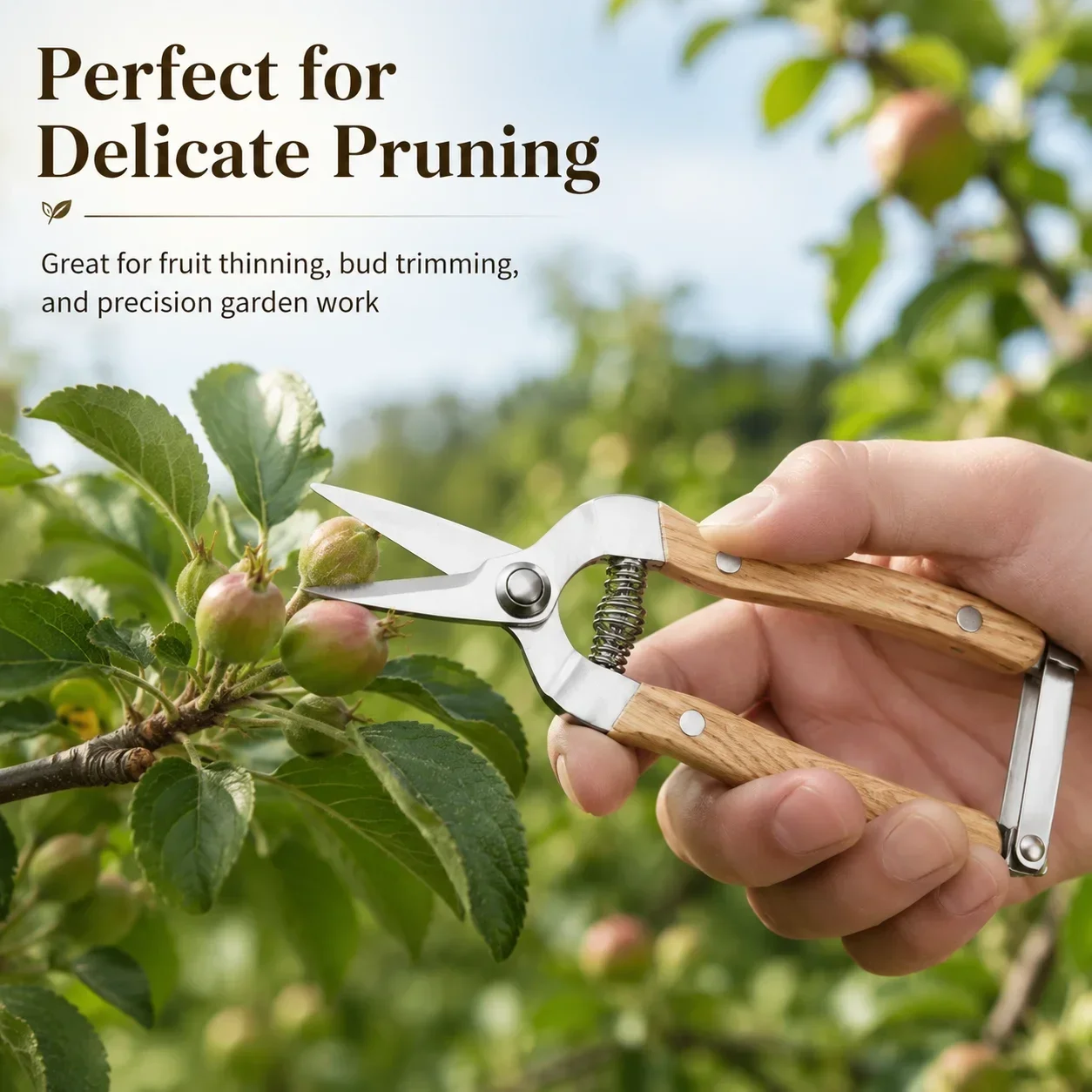 Professional Pruning Shears, Garden Tree Branch Cutters, Flower Trimming Scissors for Home Garden Use