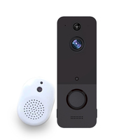 160 Degree Wide Angle 720P  WIFI Doorbell Camera  Free Cloud Storage Visual Intercom Video Door Phone With USB Indoor Chime