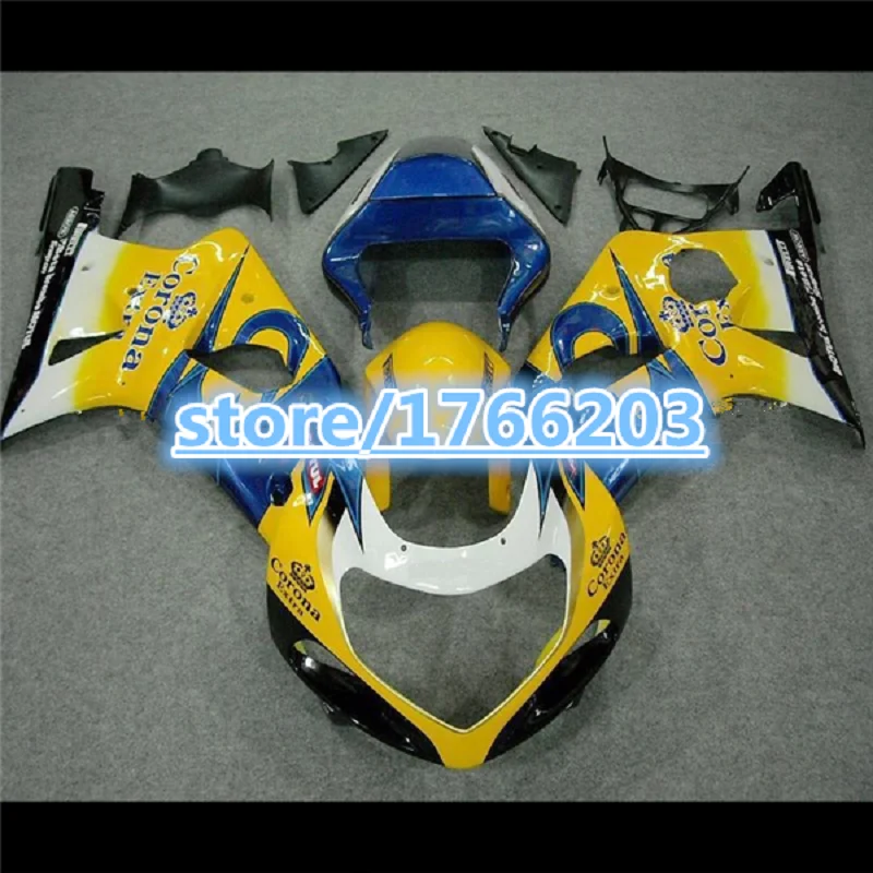 

Fit ABS fairings for suzuki gsxr1000 00 01 02 bodywork fairing kit for GSXR 1000 2000-2002 yellow blue white black fairing