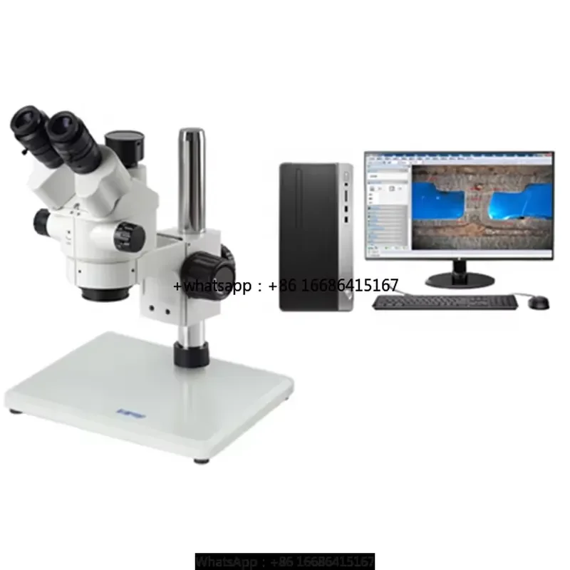 JSZ7 Triocular Continuous Zoom Stereo Microscope