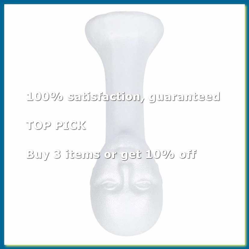Foam Head Model Mannequin Hat Stand Long Neck Female Glasses Hair Wig