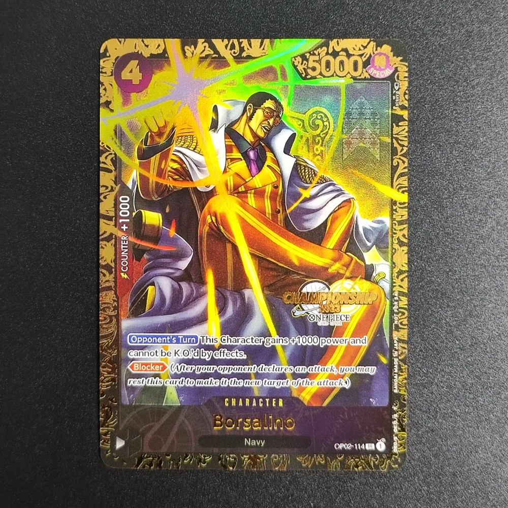 DIY Proxy One Piece OPCG English Championship 2023 Luffy Shanks