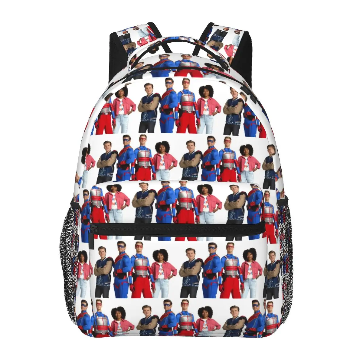 Cast Of Henry Danger Backpacks Boys Girls Bookbag Students School Bags Cartoon Travel Rucksack Shoulder Bag Large Capacity