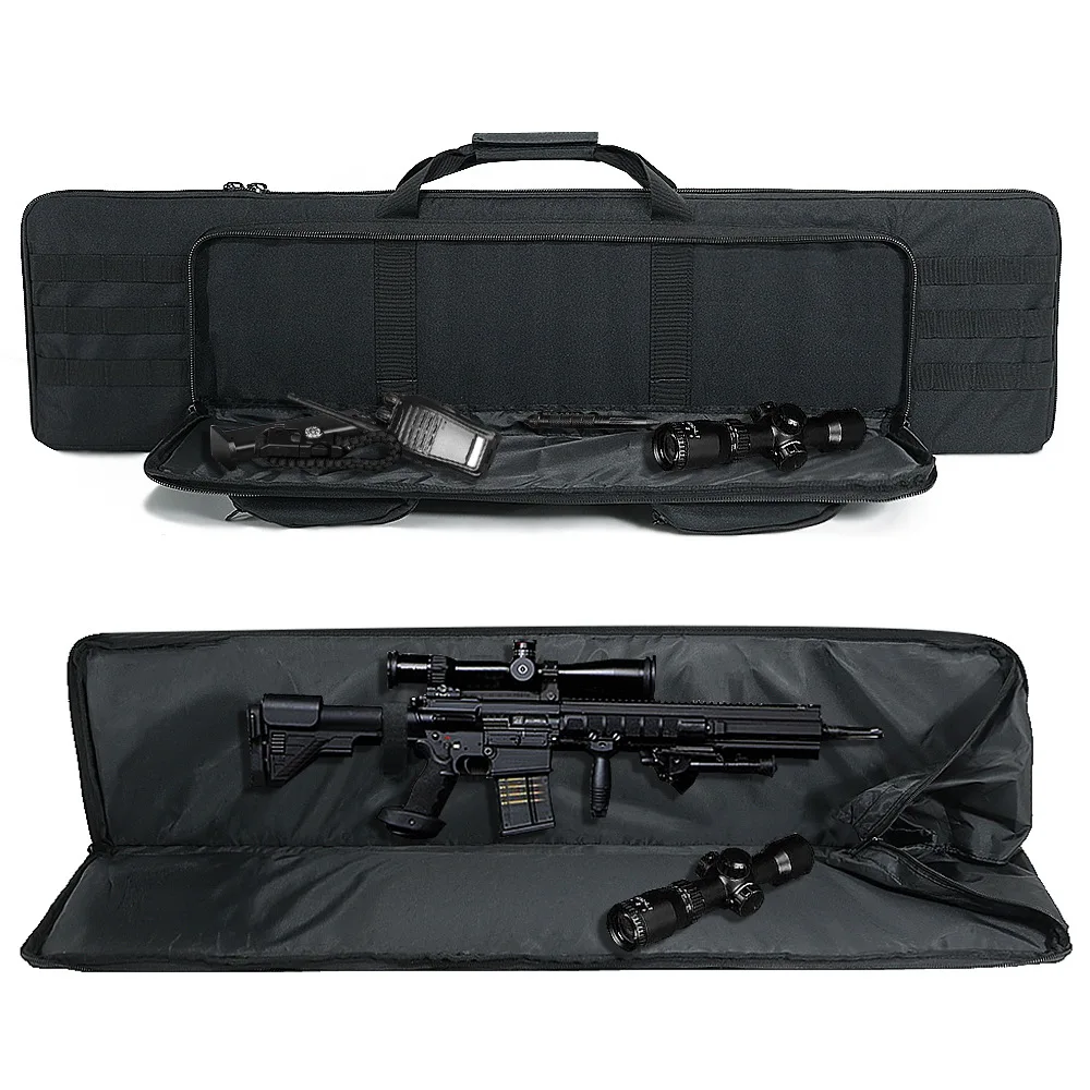 100/120cm Gun Bag Rifle Case Backpack Sniper Gun Carry Protection Bag Airsoft Shooting Gun Bag Hunting Accessories