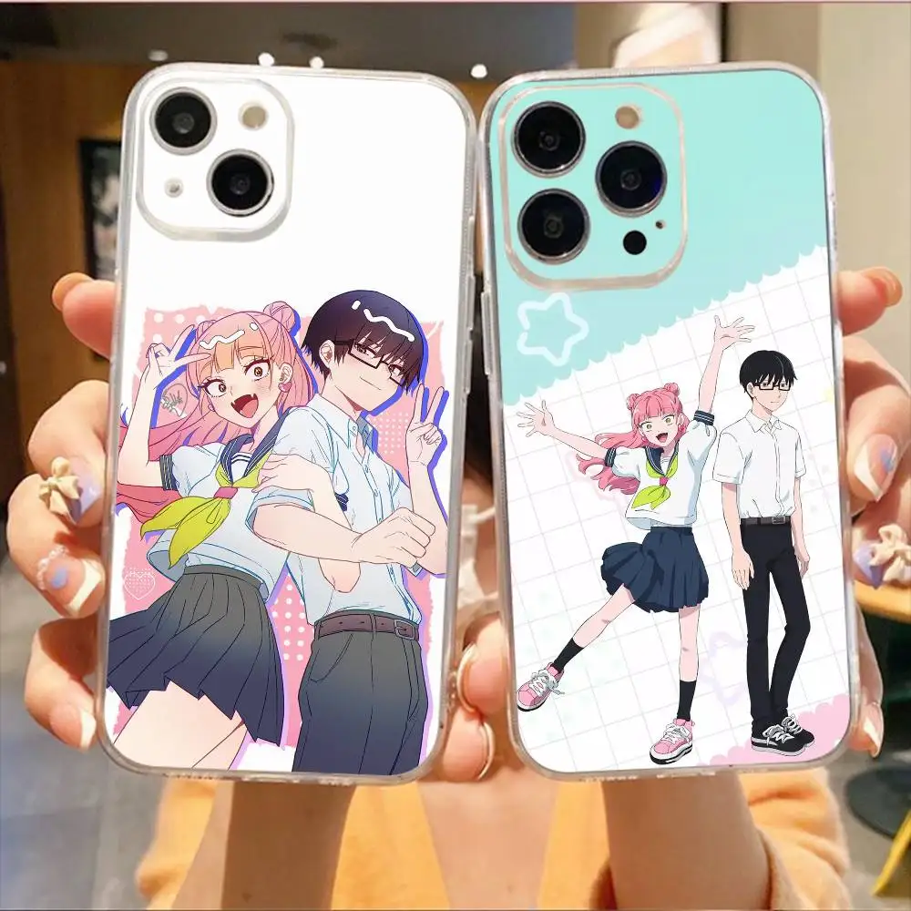 

you and i are P-Polar opposites Phone Case For iPhone17,16,15,14,13,12,11 Plus,Pro Max Soft Transparent Cover