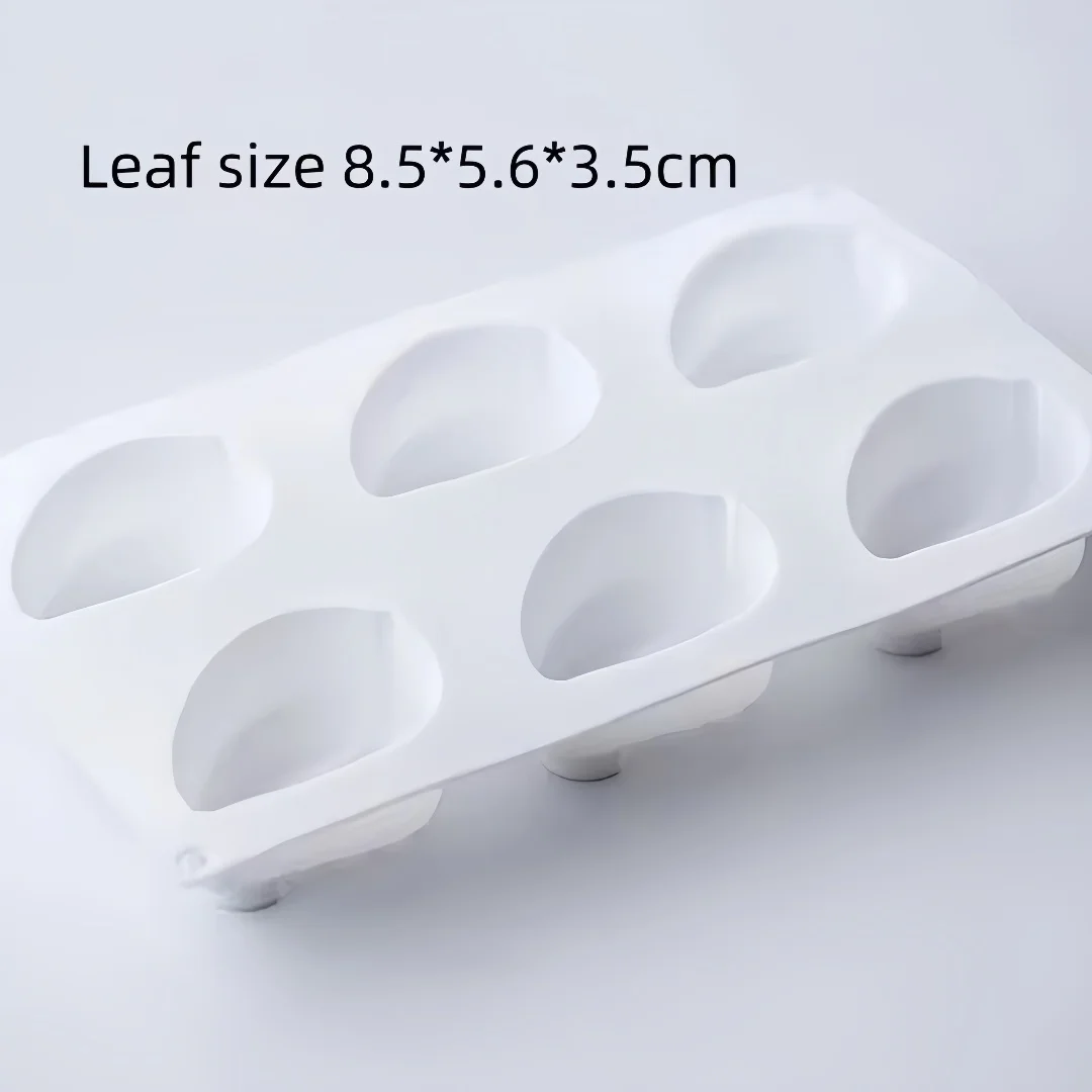 Leaf Shape Soap Silicone Mold Creative Candle Epoxy Resin Plaster Desktop Decoration Mould