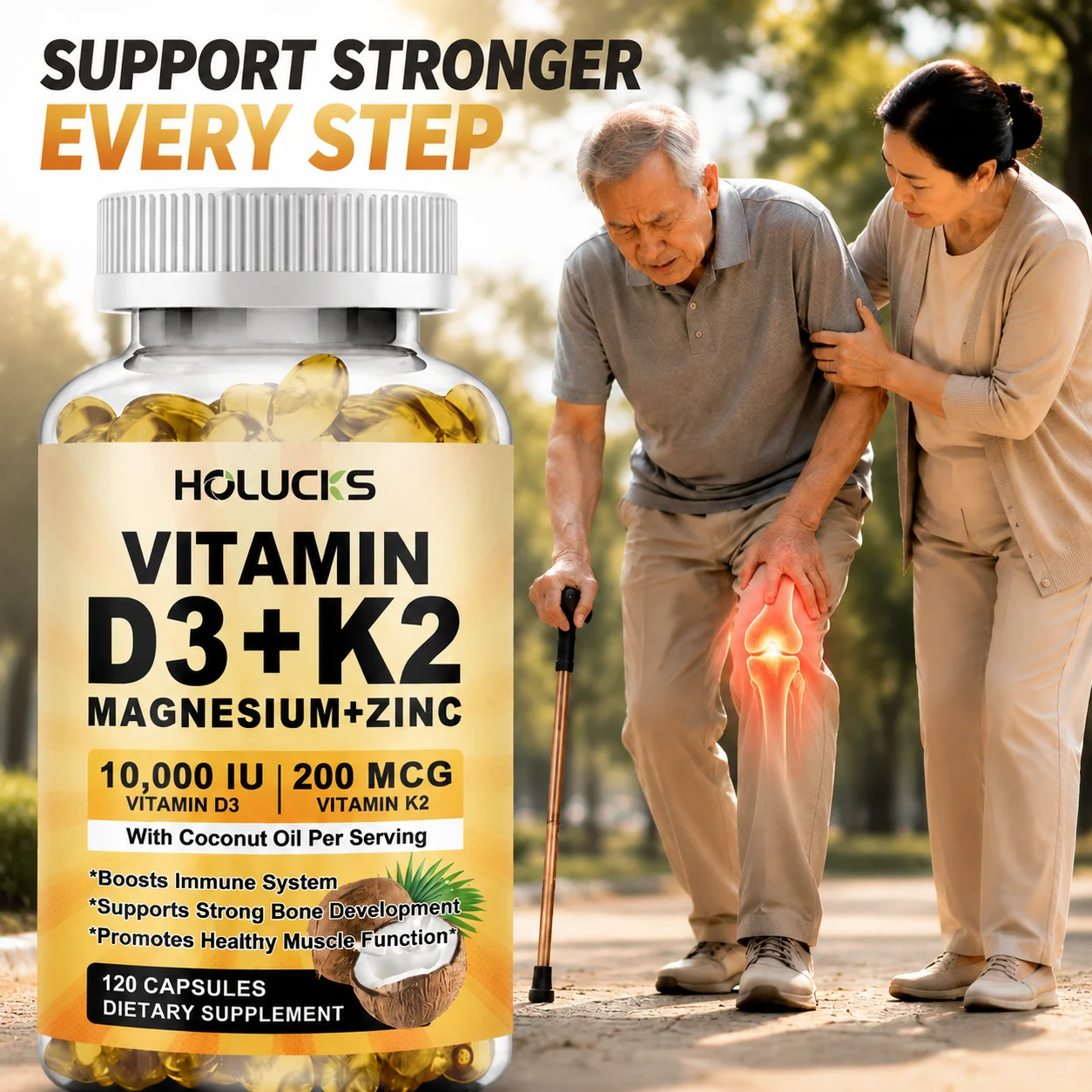 Vitamine D3 K2-capsule, met ko - Teeth Whitening With Coconut Oil recensie en prijs