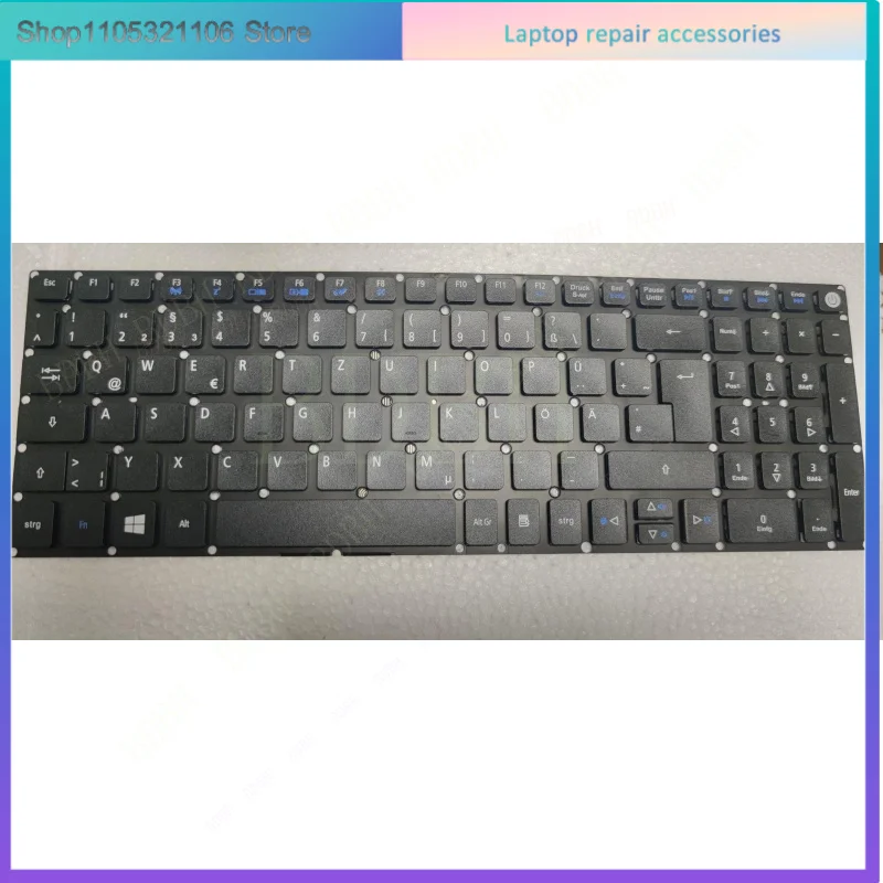Teclado alemão para Acer E5-532 E5-552G E5-573G E5-574G E5-575 E5-576 E5-722