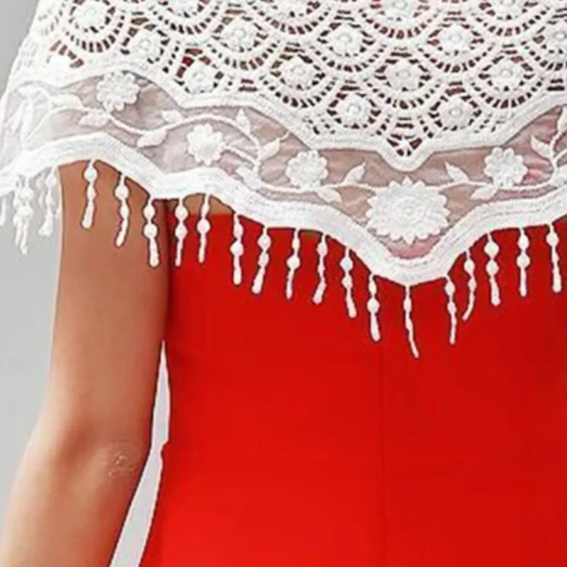 

Женская вязаная ажурная шаль, свадебное вечернее платье, кружевная шаль, свадебный кружевной шарф с подсолнухом, накидка-пончо