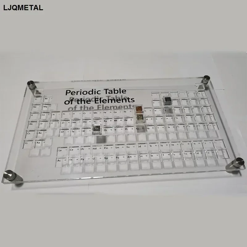 

Acrylic Box, Periodic Table of Elements 10mm Cube Container, Desktop Decoration Collection Ornaments c