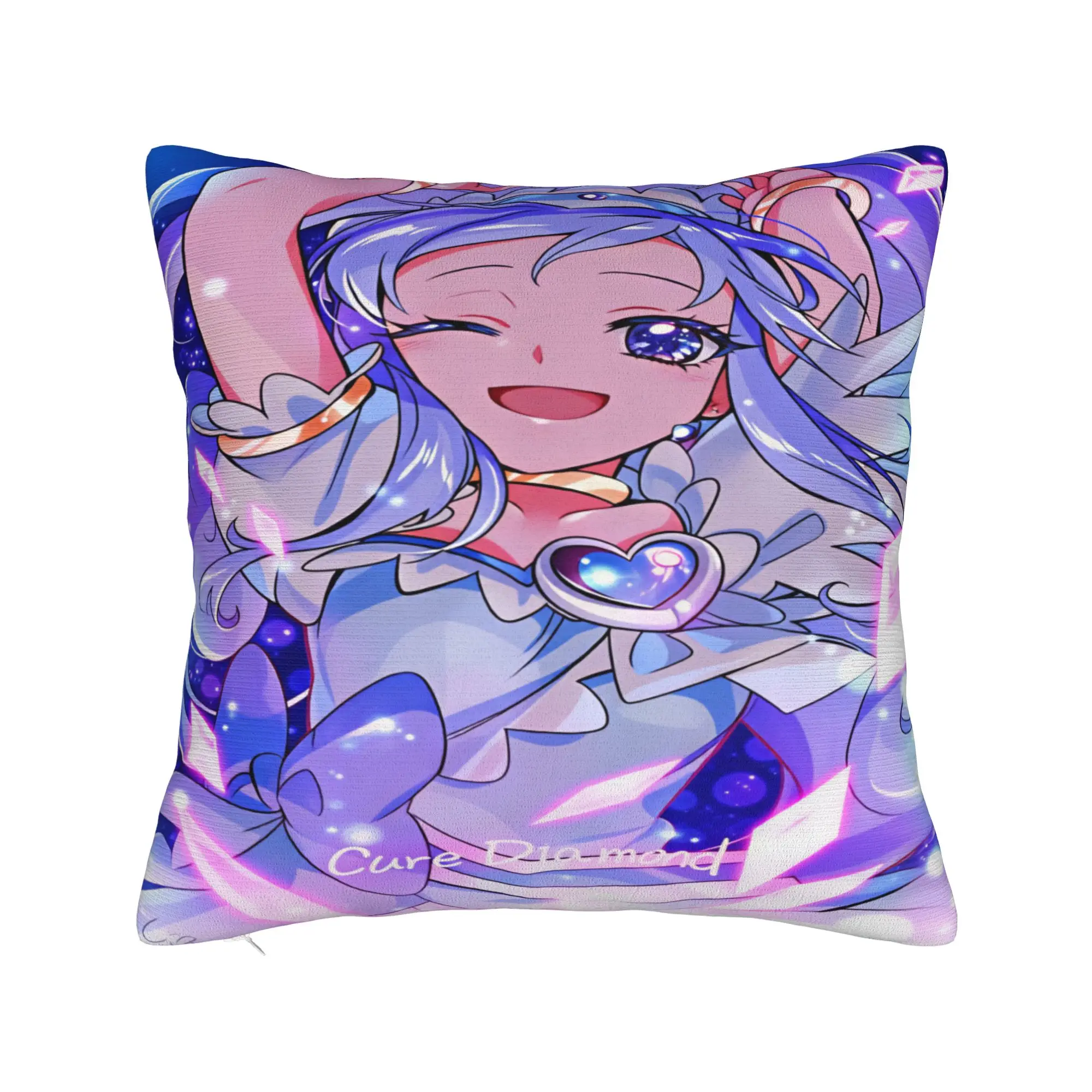 Pretty Cure  Pillow Case  Design Pillow Cover For Sofa Bedroom Home Decor Vintage Pillowcases