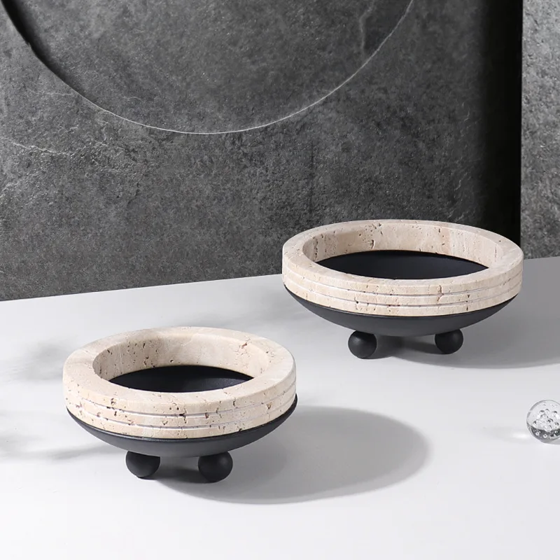 زخرفة نباتية حديثة وبسيطة على شكل طحلب رخامي، أدوات زهور على سطح الطاولة لغرفة المعيشة وغرفة الطعام