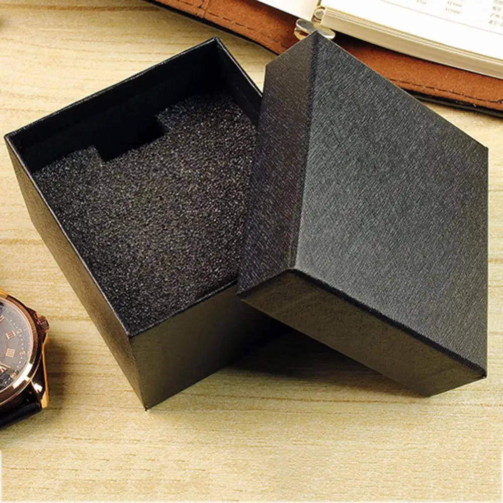 Watch Storage Box Watch Case Gift Box Watch Pouch Dustproof Watche Display Box Gift Bag Travel Storage Case Dust Case