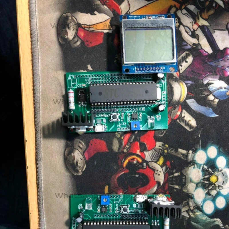 Visible Light Communication Character 51 Microcontroller Bidirectional Physical Schematic Program