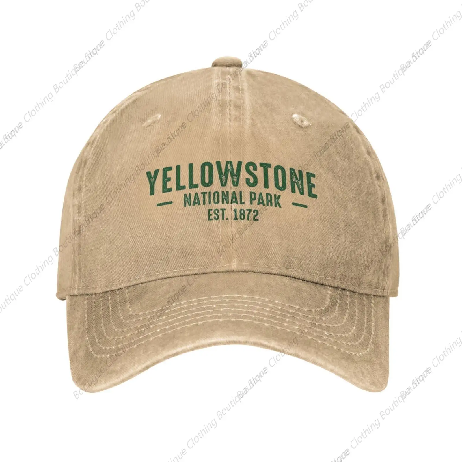 

Baseball Hats for Women Hiking Sports Hats for Mens Fitted Golf Hats Light Weight Yellowstone National Park Baseball Cap Natural