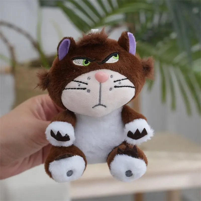 Disney Lucifer the Cat Plush Toy Cartoon Doll Keychain Bag Pendant Funny Toy Doll Children's Birthday Christmas Gift