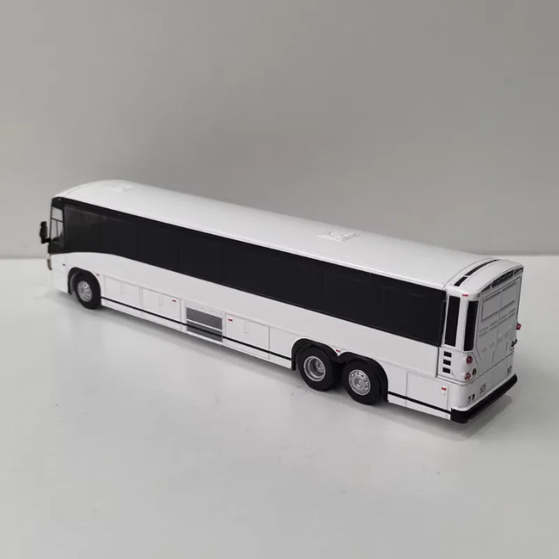 IR HO 1/87 مقياس MCI Motorcoach BUS سبيكة محاكاة نموذج سيارة مجموعة ثابتة زينت عطلة لعبة هدية تذكارية