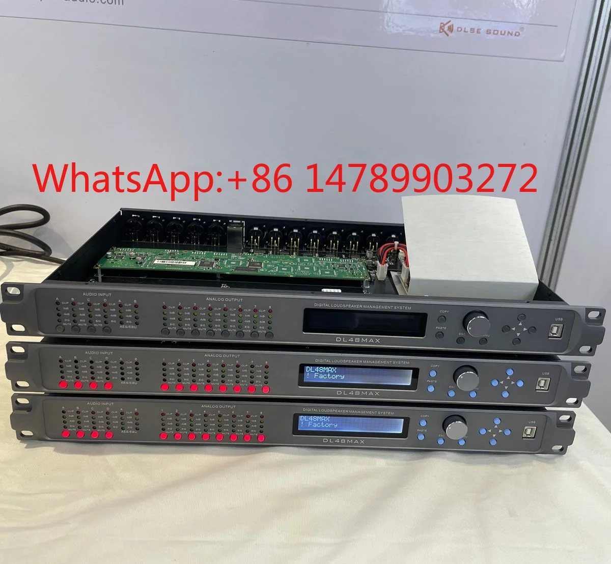 USB Fast Debug DSP Processor Stage Convenient Professional Sound Calibration Equipment