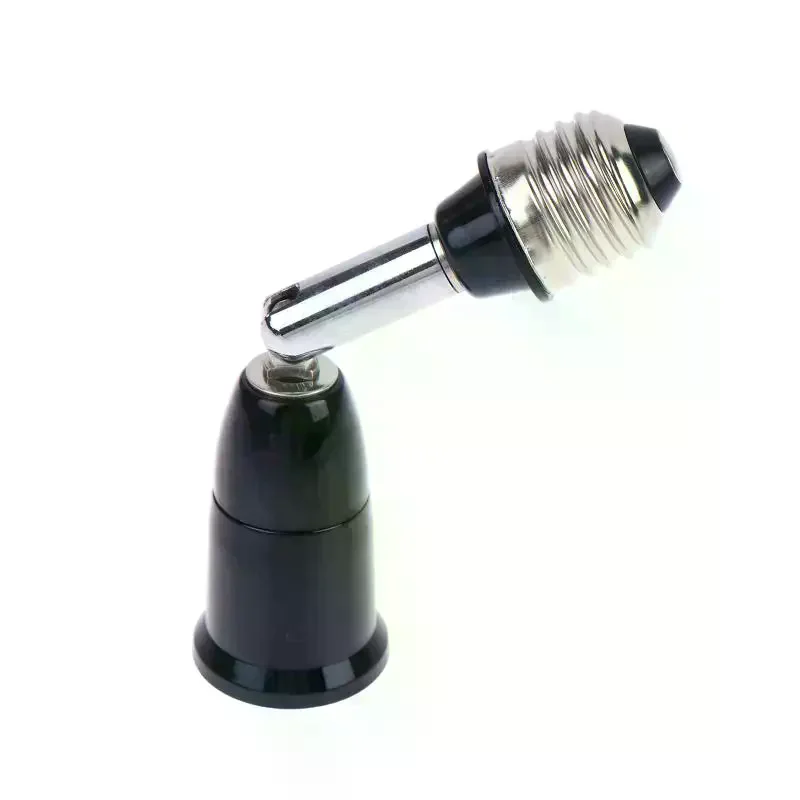 1Pc E27 To E27 LED Light Bulb Lamp Holder Flexible Extension Adapter Socket Extend Converter Wall Base Holder Screw