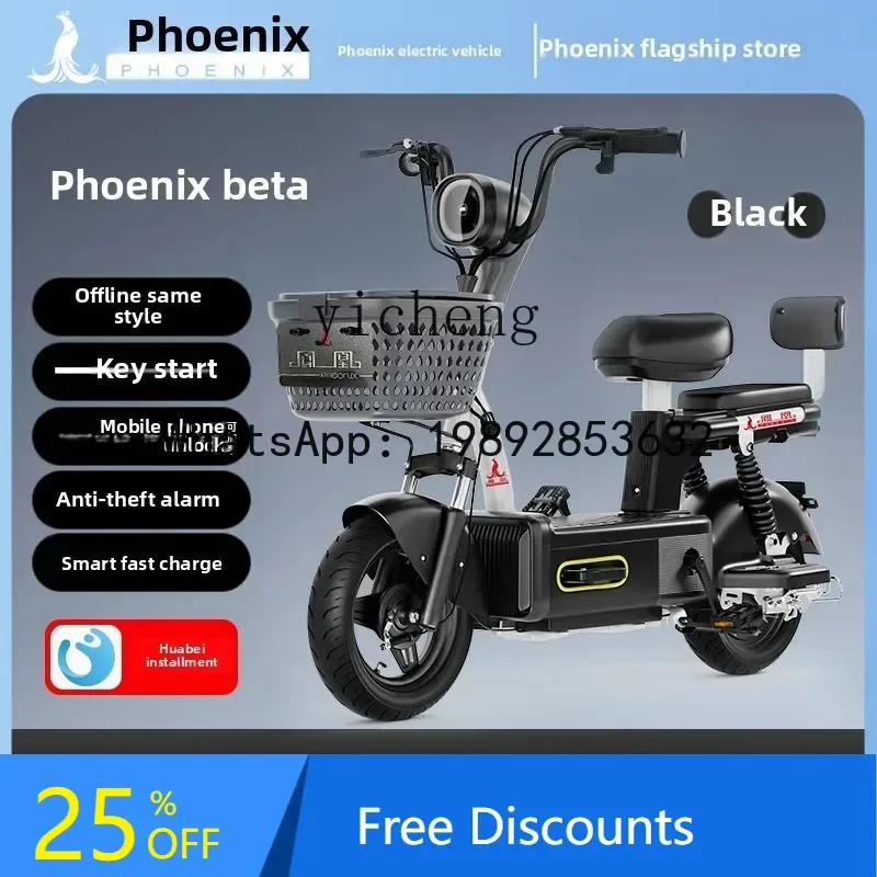 

AB Phoenix New National Standard Electric Vehicle Small Electric Vehicle for Adult Male and Female Students Commuting