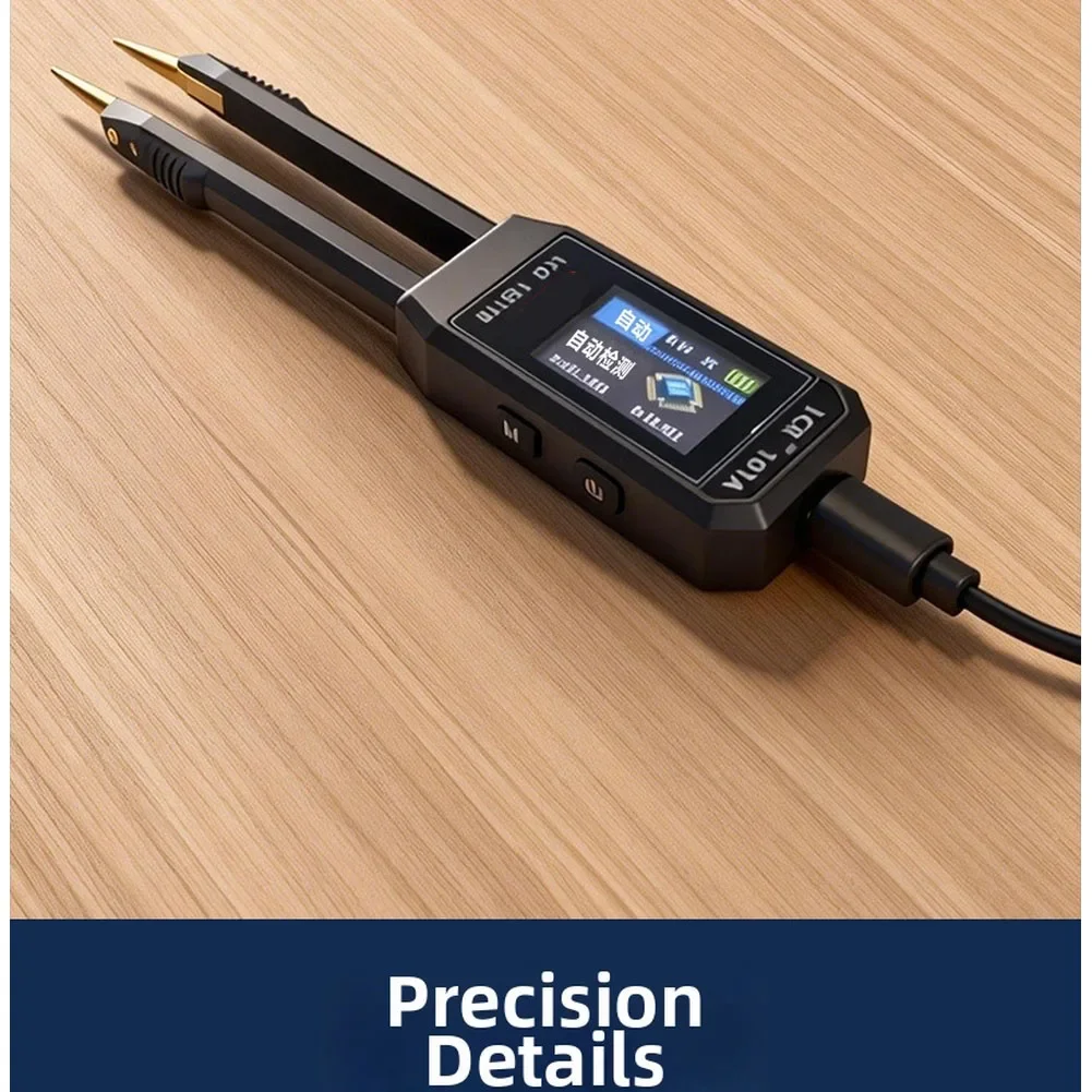 LCR Bridge Tester Tweezer Meter For Resistor Capacitor Inductor Identification With High Accuracy And Portable Design