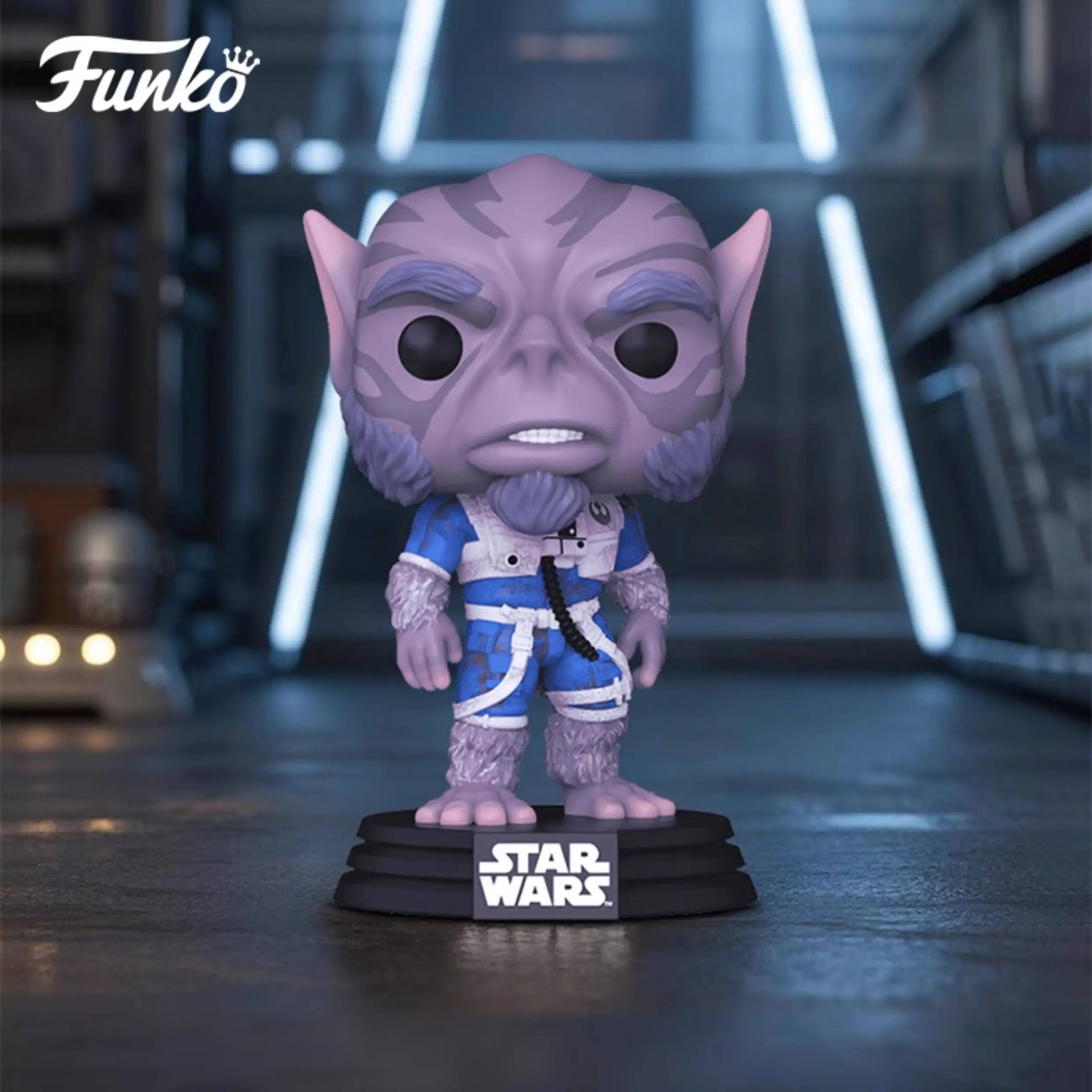 Figura de acción Funko Pop de Star Wars, The Mandalorian, Zeb Orrelios, objeto de colección, adorno para escritorio, regalo para los fans adultos.