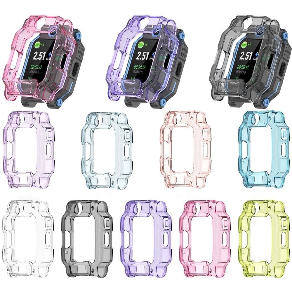 샤오티안 카이 아동용 보호대 케이스, Z9 / Z9 청소년 에디션, 소프트 TPU 하프 팩 케이스, 보호 쉘 커버