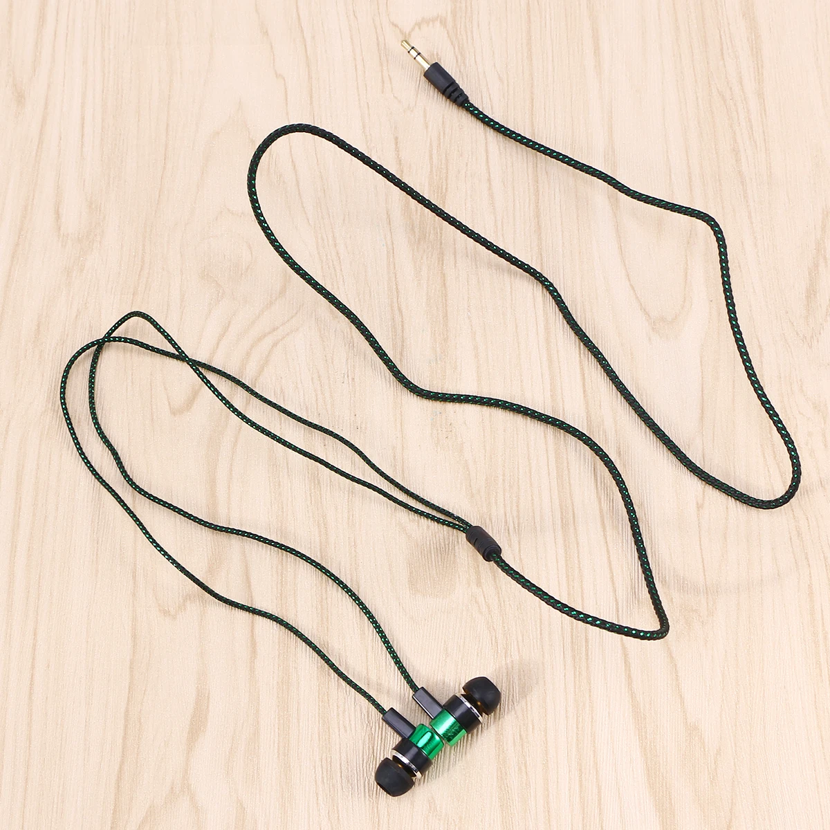 

Stylish In-Ear Earphone 3.5Mm Plug Green Heavy Bass Stereo Noise Cancelling Comfort Fit Running Gym Use All 3.5Mm Devices