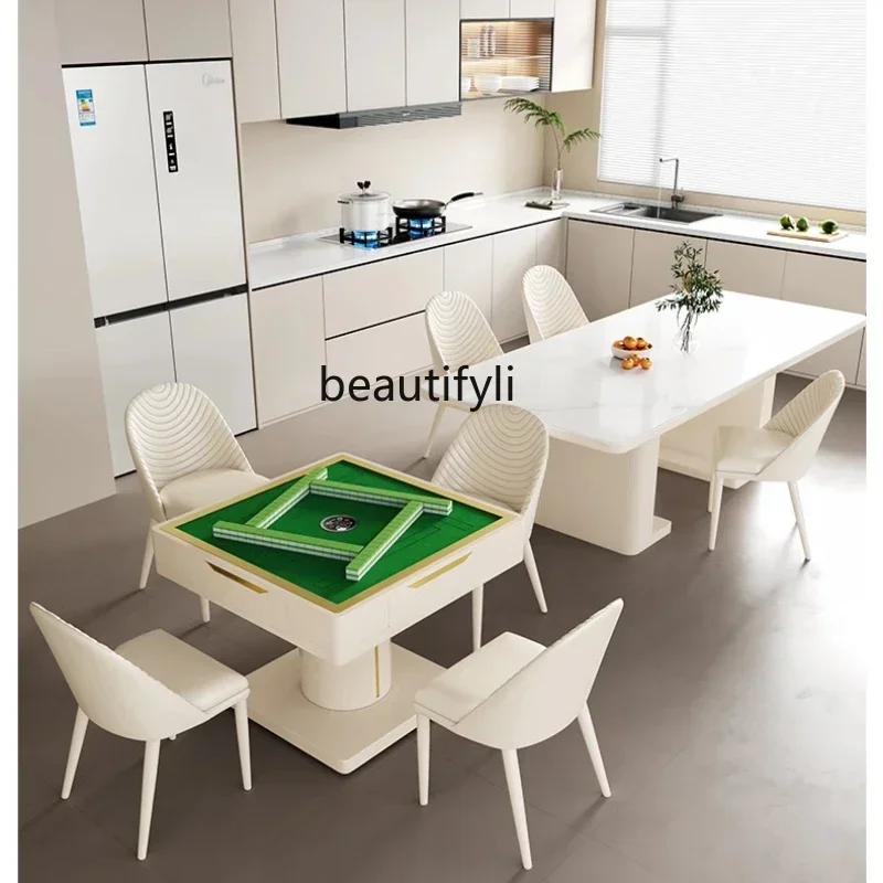 

LJYFully automatic multi-functional household mahjong table and dining table dual-purpose integrated mahjong machine