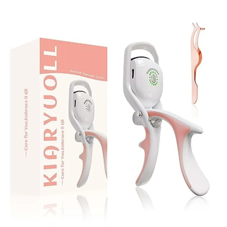 

Electric Heated Eyelash Curler Kit Hot Lash Therapy Professional Eyelash Tools Battery Powered Lash Lifter Rechargeable Clamp f