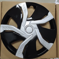 4pcs/set 14 Inch Car Wheel Hubcap Covers for Iron Rims Car Wheel Hubs Trim Cover Wheel Cover Gloss Plastic Silver Black