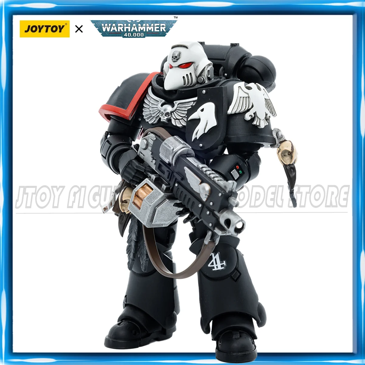 

[В НАЛИЧИИ] JOYTOY Warhammer 40K 1/18 Фигурка Raven Guard Intercessors Sergeant Rychas Аниме Фигурки Коллекция игрушек