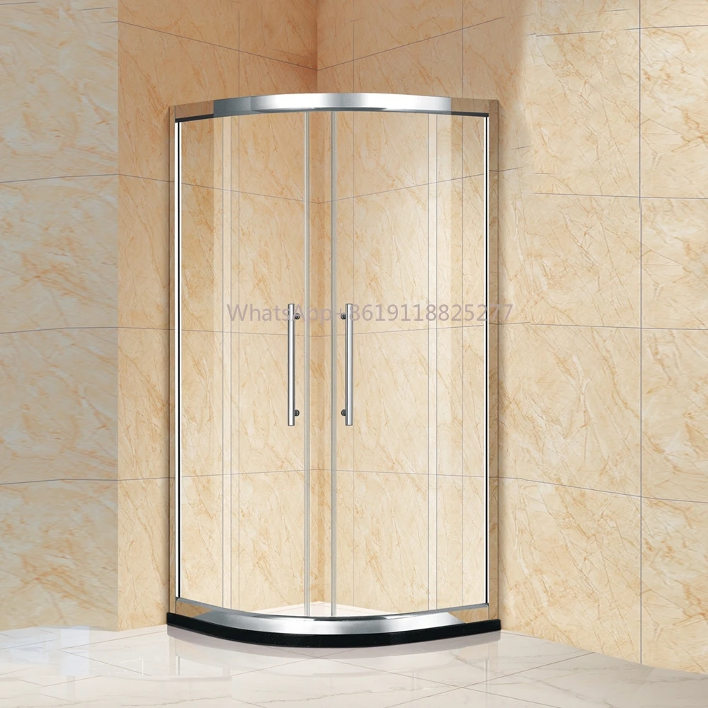 

Shower Screen Sliding Shower Room Enclosure 2024 High Quality Arc Easy Install Partition Glass