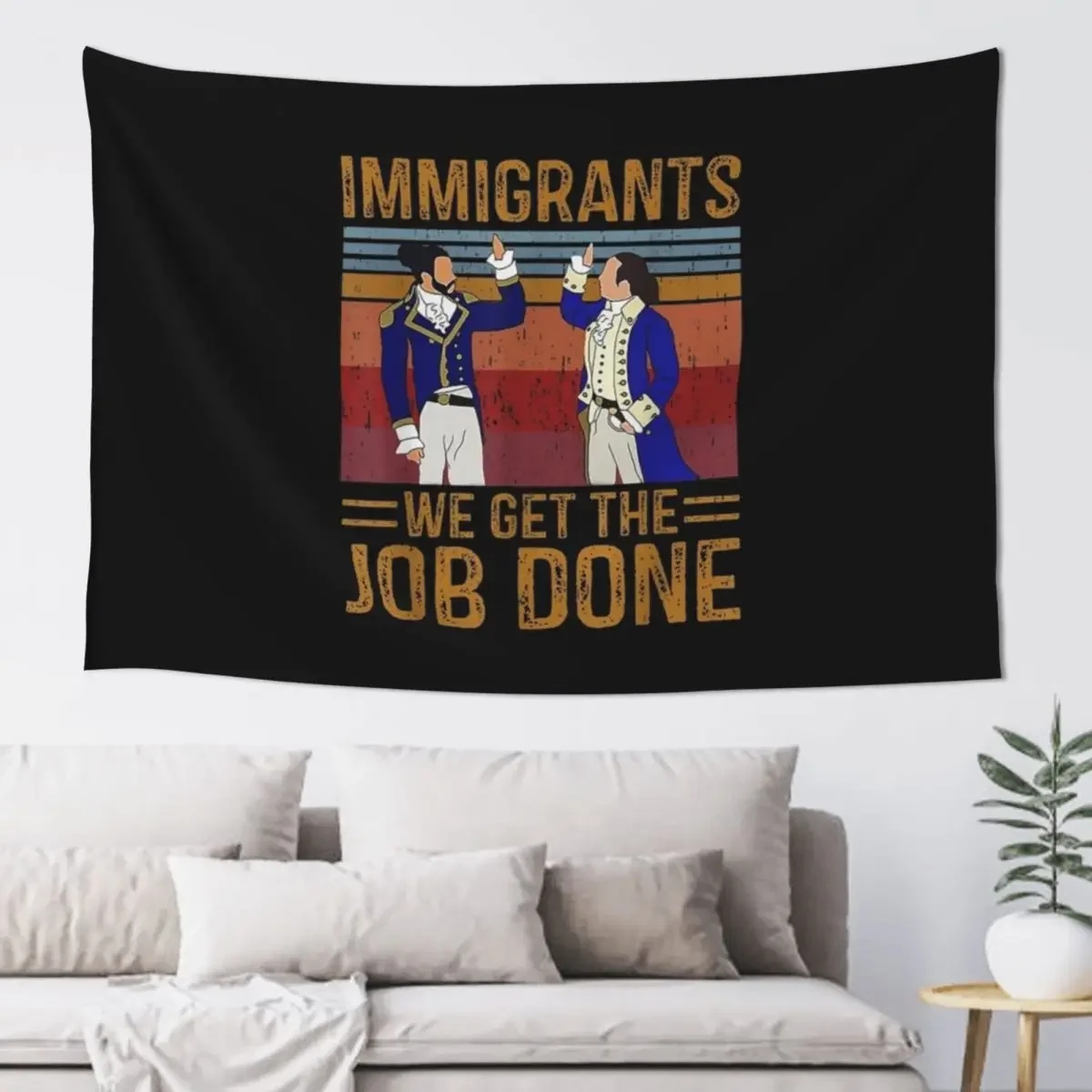 

Immigrants We Get The Job Done Tapestry Bedroom Decor Wall Tapestries Decor Home Tapestry