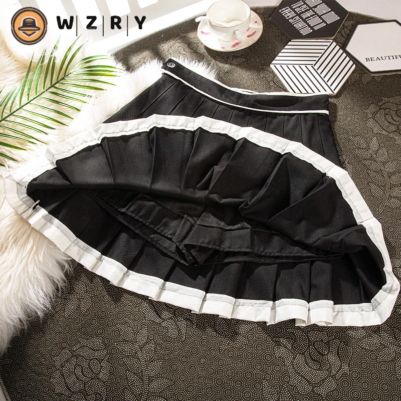 Summer Women\'s Golf Skirt Safety Pants High Quality Women\'s Golf Short Pleated Skirt Fashion Sports Tennis WZRY Golf Dress