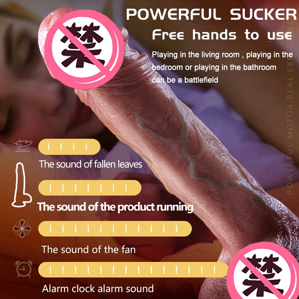 Realistic Huge Dildo Vibrator for Woman Suction Cup Soft Skin Penis Sexy Toy Female Masturbator Vaginal Anal Toys for Adult 18