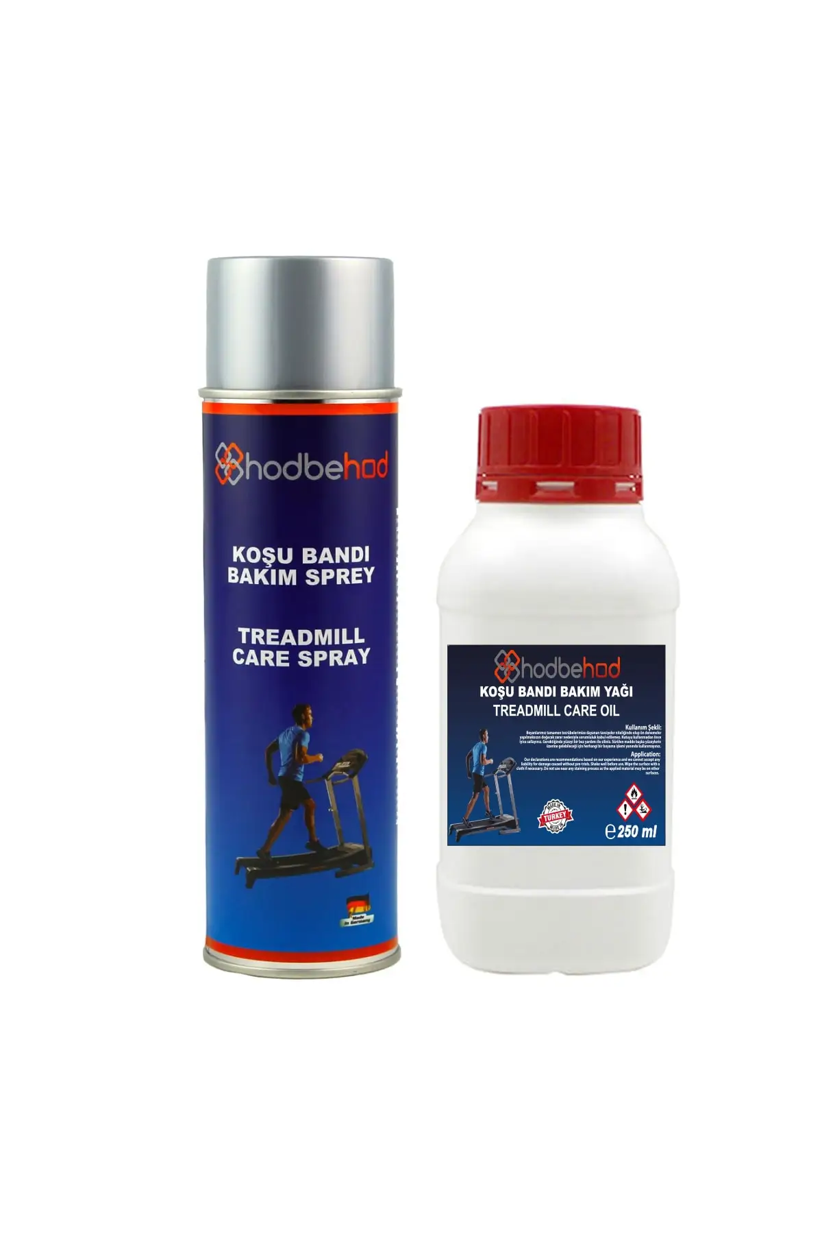 Treadmill Silicone Oil 250 Ml Liquid + 500 Ml Spray Silicone Oil Set