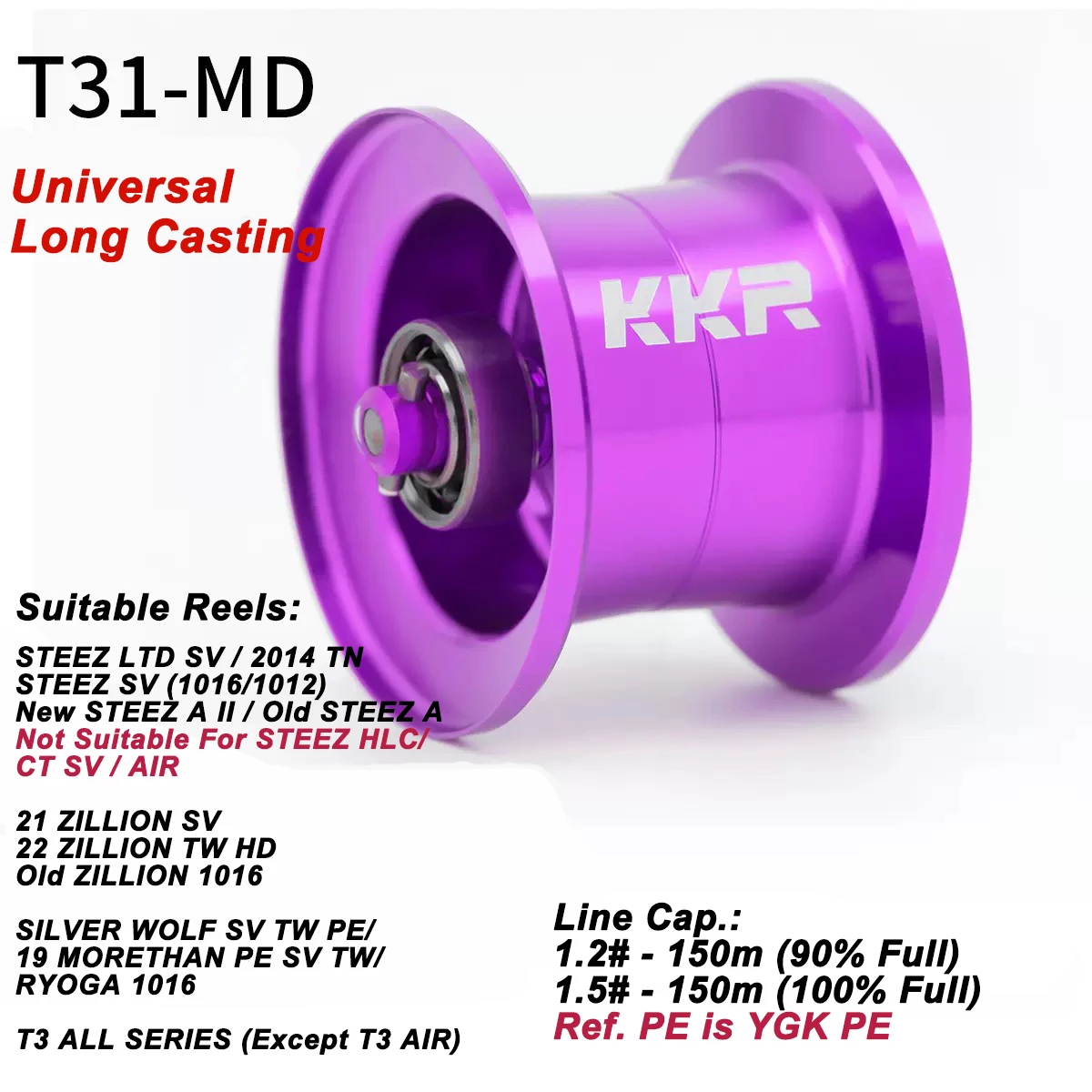 2023 新しい DIY 超軽量スプール Steez CT & Alphas Air TW /Morethan