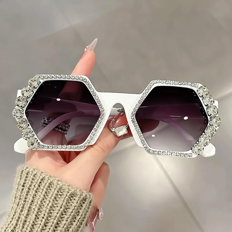 Hexagonal Frame Whi…