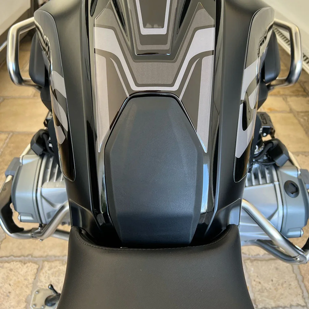 Oil Tank Cover Oil Tank Pad Protector Motorcycle Protection Black ABS Material Installation Replacement Non-Deformation