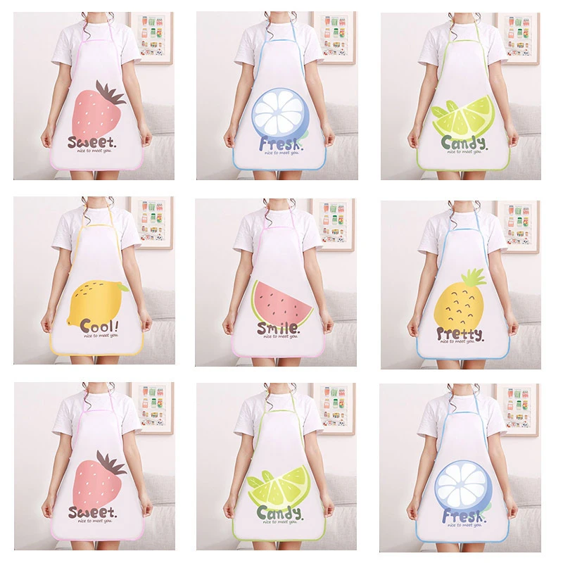 Household Cooking Apron Men Women Oil-Proof Waterproof Adult Waist Fashion Coffee Overalls Apron Kitchen Accessories【Homeclub】