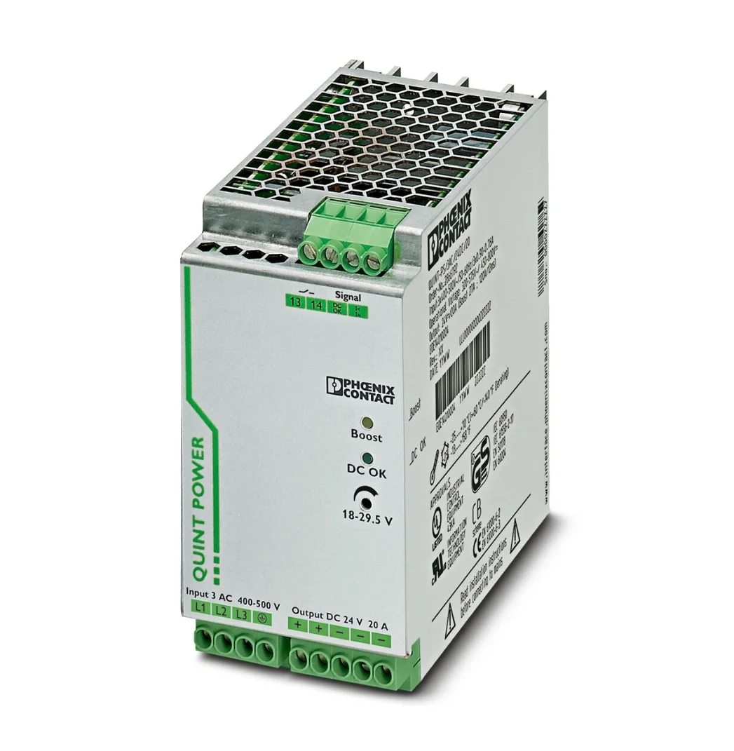 

QUINT-PS/3AC/24DC/20-2866792 Phoenix Regulated Power Supply