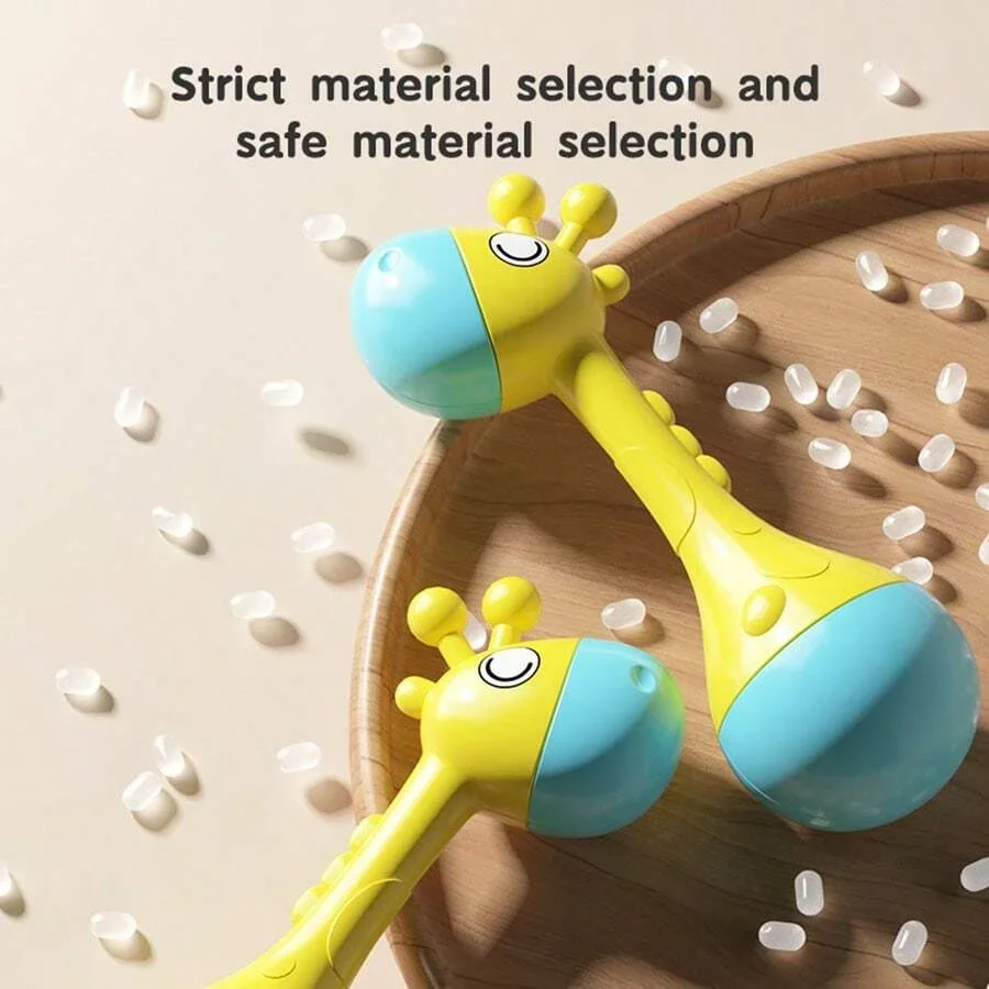 Hochet de première main pour enfants, jouets éducatifs pour bébés, cadeau pour enfants, hochet à main en plastique, jouets de petite enfance, son doux