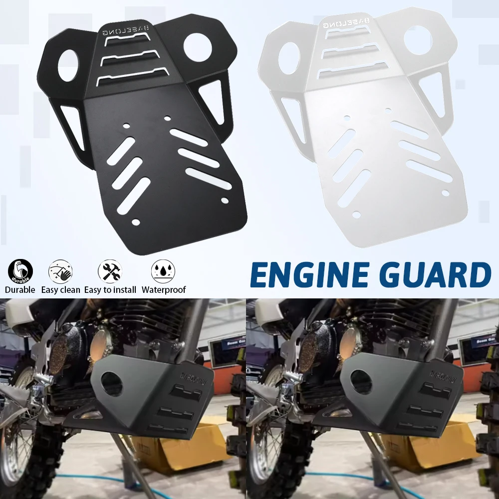 

For Kawasaki KLX125 D-TRACKER 125 Under Engine Skidplate Chassis Protection Cover KLX150BF 2016-2017-2018 KLX 125 Motorcycles